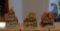 Lot of 3 David Winter Cottages; The Quack's Cottage, Crystal Cottage, and Little Market