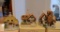 Lot of 3 David Winter Cottages; Green Dragon Pub, Glebe Cottage, and The Tannery