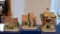 Lot of 3 David Winter Cottages; Sunday School, Whister's Cottage, and The Model Dairy