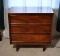 Fine Walnut Mid-Century Modern Nightstand by Cousins of Kansas City