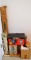 Lot of Vintage Video /Slide Projection Items As Shown; Tripod, Video Transfer Machine