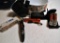 Lot of NRA-ILA Accessories: Mini Binoculars, Flashlight, Multi Tool, Watch, Knife