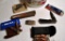 Lot of Misc & NRA Accessories: Knives, Multi Tool Parker Adv Pen, Lighter, Beechcraft Knife/File