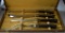 Set of 4 Weldan Stainless Steel High Quality Kitchen Knives & Tools