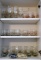 Set of Glasses and Flatware Matching Pfaltzgraff Dishes, 44 Glasses
