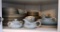 Set of Vintage Franciscan “Silver Pine” Dishes, 8 Placesettings, 50 Pieces