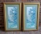 Pair of Lena Liu Magnolia Prints, Framed, 39 x 11.5 Inches Each Framed Measurement