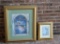 Lot of Two Angel Prints: Lena Liu and Williams 2013, Framed, Largest is 27 x 23 inches Framed
