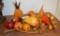 Lot of Brazilian Carved Wood Fruits and Fruit Bowl