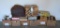 Lot of Misc Items: Sleeping bag, Picnic Basket, Clock Radios, Telephones Etc.