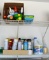 Lot of Cleaning Chemicals, Soaps, Etc.