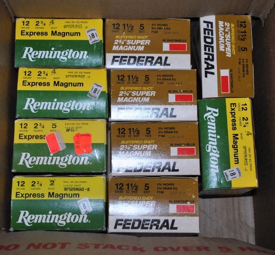 Lot of 2¾” Shot Shells, Most Boxes are Full