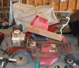 Snapper 8 HP Riding Lawn Mower with Bag-N-Wagon, Needs Work To Run