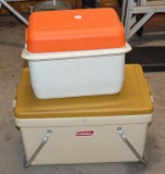 Two Coolers: Gott Tote 12 & Coleman