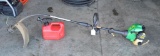 WeedEater FeatherLite Xtreme Gas Trimmer W/ Fuel Can