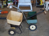 Two Lawn & Garden Hand Spreaders: Ortho & Greenfield