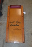 Vintage Roll Rite Leader Wooden Creeper