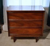 Fine Walnut Mid-Century Modern Nightstand by Cousins of Kansas City