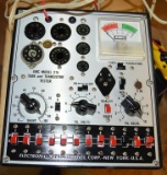 Lot of Misc Electronics Equipment & Manuals; Oscilloscope, Tube/Transistor Tester, Vector Monitor