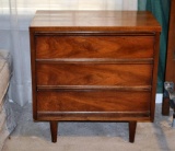 Fine Walnut Mid-Century Modern Nightstand by Cousins of Kansas City
