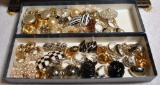 Lot of Vintage Ladies Clip Earrings