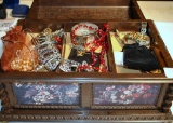 Vintage Lot Of Ladies Jewelry; Box is Optional