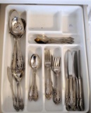 Oneida Community Stainless Steel Flatware Set, 4 Placesettings, 30 Pieces