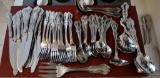Reed & Barton 18/10 Stainless Steel Flatware Set, 12 Placesettings, 56 Pieces