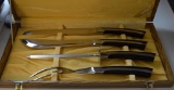 Set of 4 Weldan Stainless Steel High Quality Kitchen Knives & Tools