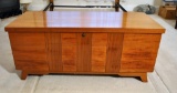 Fine Teak Mid-Century Modern Hope Chest by Lane, w/ Key