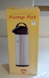 Thermos Pump Pot Dispenser, New In Box