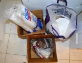 Lot of Paper & Styrofoam Kitchen Goods