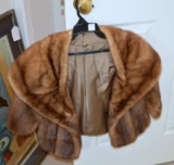 Vintage Mink Fur Jacket endorsed by Claude Riviere