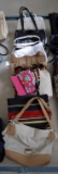 Lot of Womens Handbags / Purses As Shown: Nine West, Kaela, Dillards, Tyler Rodan, Liz Claiborne