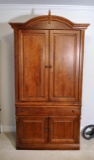 Cherry Bedroom Entertainment Armoire by Broyhill