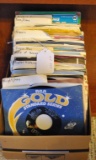 Lot of Vintage 45 RPM Records As Shown