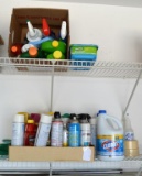 Lot of Cleaning Chemicals, Soaps, Etc.