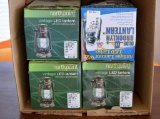 Lot of 4 LED Batter Powered Lanterns