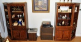 Living Room Entertainment Center in Two Sections by Broyhill