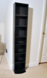 Black CD, DVD, Storage Shelf