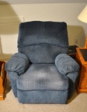Medium Blue Rocker Recliner by Best Chairs