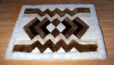 Vintage 100% Alpaca Fur Rug, Made in Peru, Has Not Been Used—Great Condition