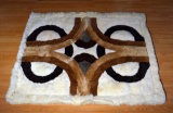 Vintage 100% Alpaca Fur Rug, Made in Peru, Has Not Been Used—Great Condition