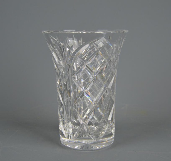 Heritage Cut Crystal Flower Vase