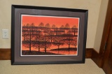 Charles Beck (American, 20th C.) “Twilight” Ltd. Ed. Serigraph, Artist Numbered & Signed
