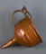 Antique Tin-Lined Copper Brewing / Moonshine / Vintner's Funnel w/ Plunger Device