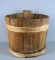 Antique Primitive Oak 13” Diameter Bucket