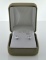Pair of 14K Gold White Gold & CZ Earrings, 6 MM Stones