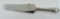 Vintage Crown Sterling Silver Handle Cake Knife
