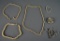 Lot of Faux Pearl Costume Jewelry Necklaces